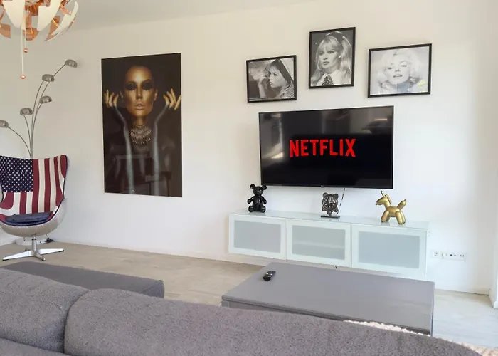 Luxurioese Wohlfuehloase Im Neusser Stadionviertel - Blnm 아파트 노이스